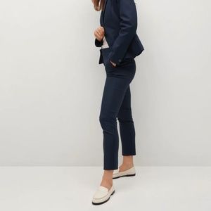 Navy MANGO pants